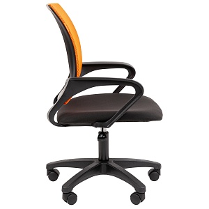 Офисное кресло CHAIRMAN 696 LT N, ткань/сетка, оранжевый